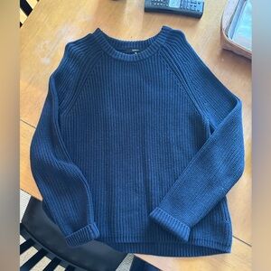 Quince navy organic cotton- size medium